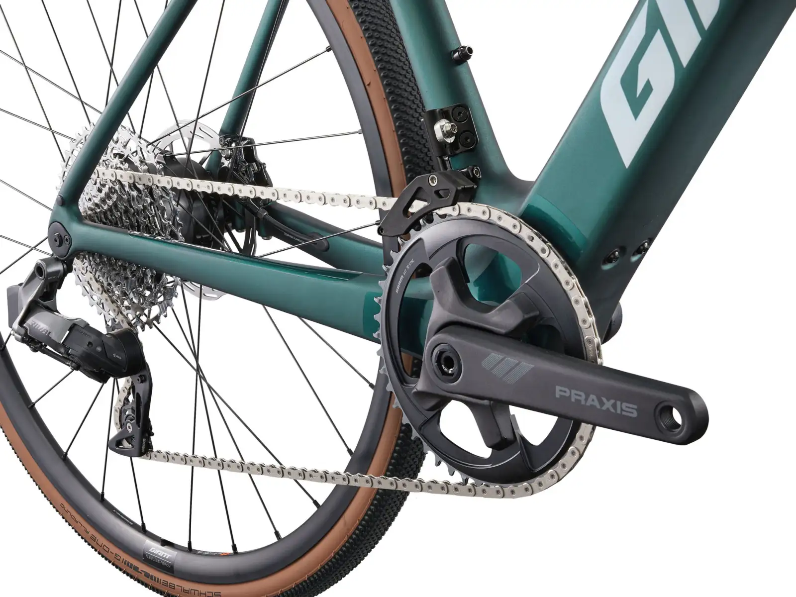 Giant Defy Advanced E+ EL AR silniční elektrokolo Kelp Forest