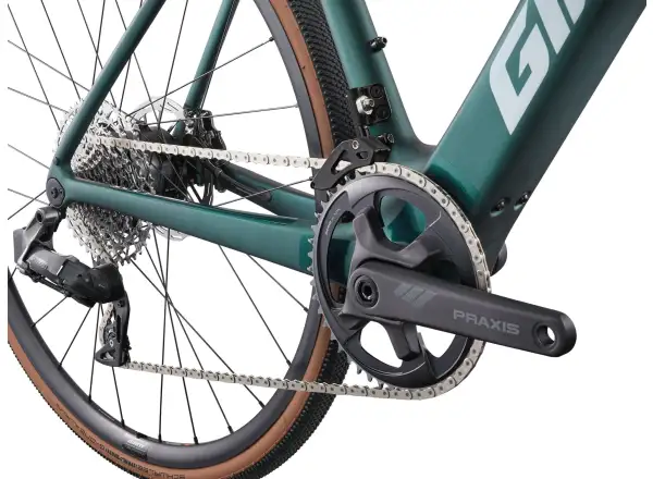 Giant Defy Advanced E+ EL AR silniční elektrokolo Kelp Forest