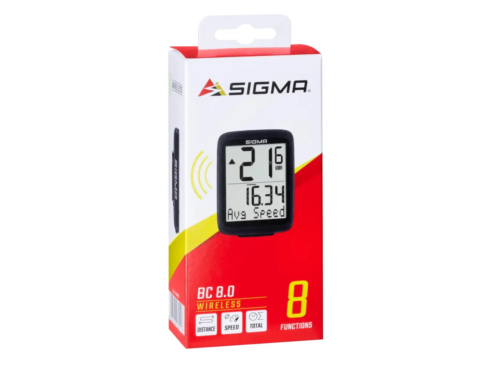Sigma BC 8.0 ATS WL počítač černá