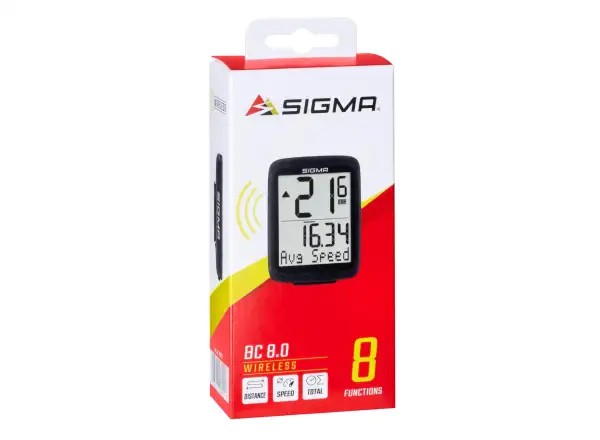 Sigma BC 8.0 ATS WL počítač černá