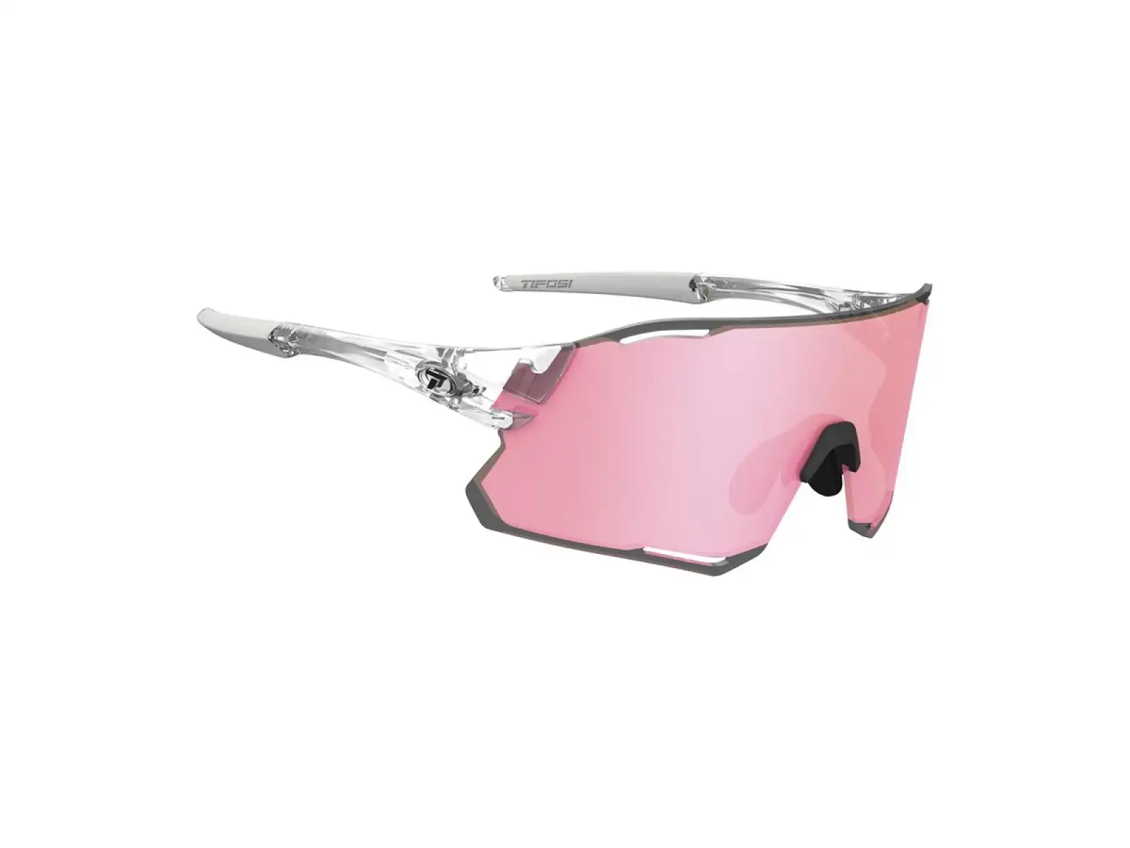 Tifosi Rail Race sportovní brýle Crystal Clear/Clarion Rose/Clear
