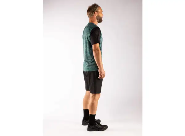 Force MTB Move pánský dres krátký rukáv tmavě zelená