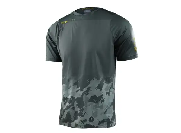 Troy Lee Designs Skyline pánský dres krátký rukáv Fader Digi Green