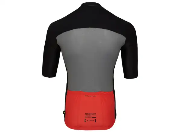 Silvini Stelvio pánský dres krátký rukáv Black/Ruby