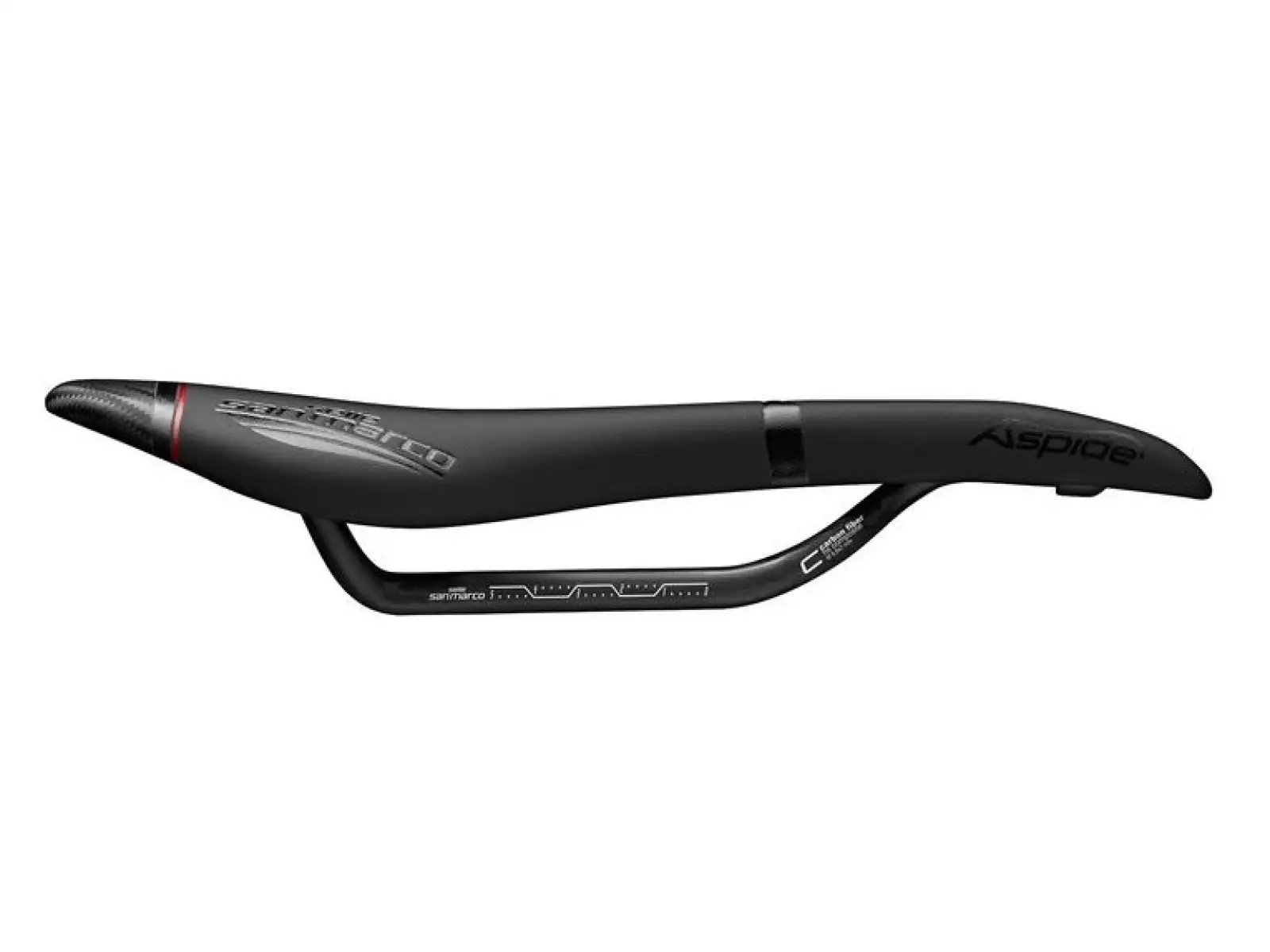 Selle San Marco Aspide Open-Fit Carbon FX Narrow sedlo (black/black) 2020