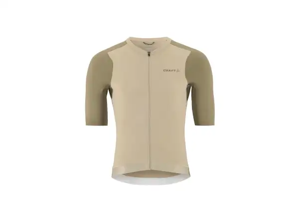 Craft Endur Training pánský dres krátký rukáv béžová