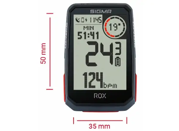 Sigma ROX 4.0 GPS computer SET se sensory černá