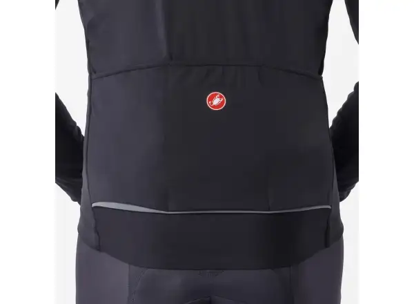 Castelli Alpha 150 Jacket pánská bunda Light Black/Black