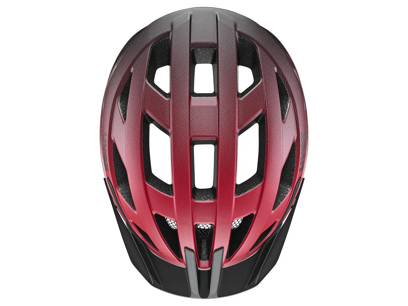 Uvex I-vo 2 přilba Red/Black Matt