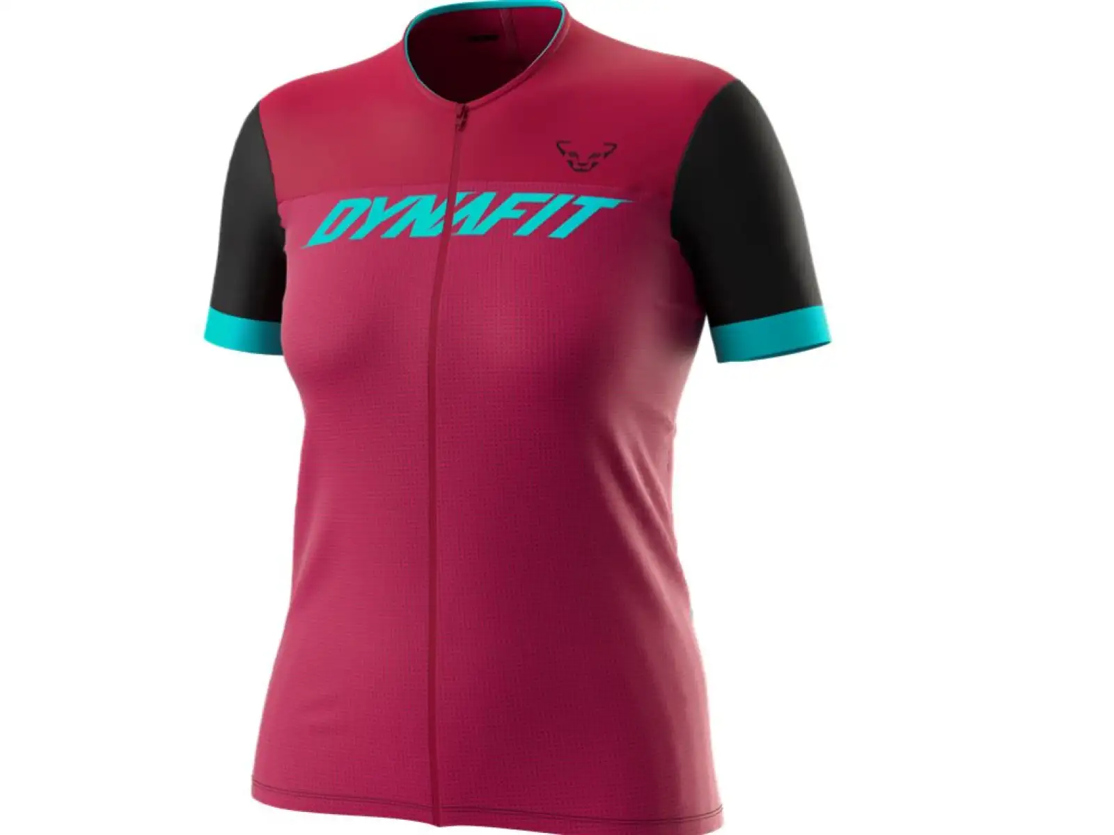 Dynafit Ride Light Full Zip dámský dres krátký rukáv Beet red