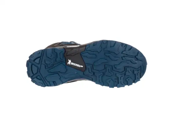 Salewa Alp Trainer Mid GTX dětské outdoorové boty Dark Denim Charcoal