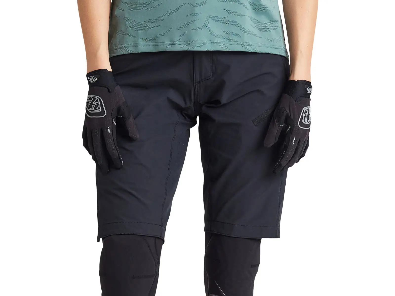 Troy Lee Designs Lilium dámské kraťasy Solid black