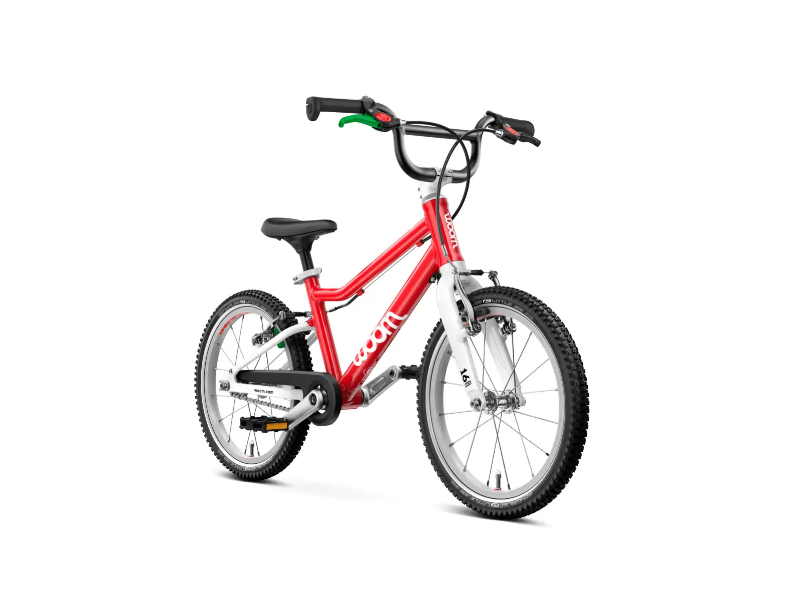 Woom GO 3 Red 16 dětské kolo
