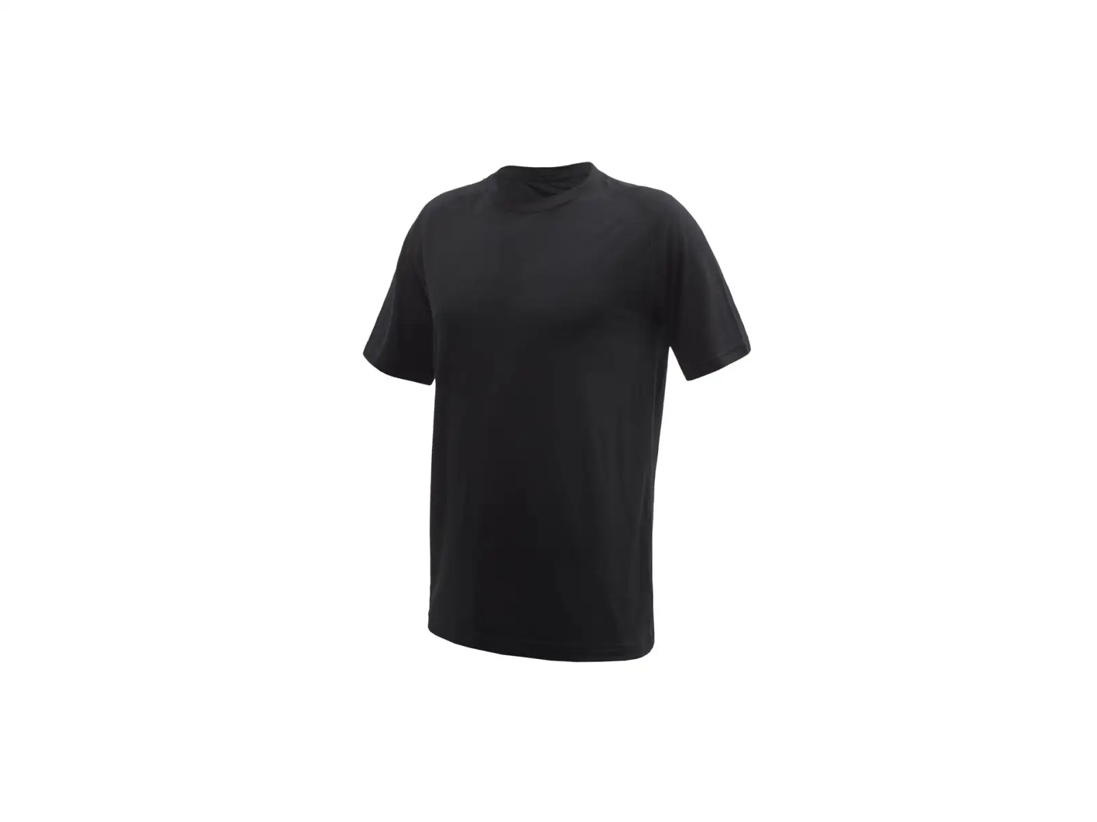 Sensor Merino Active No Logo pánské triko krátký rukáv černá