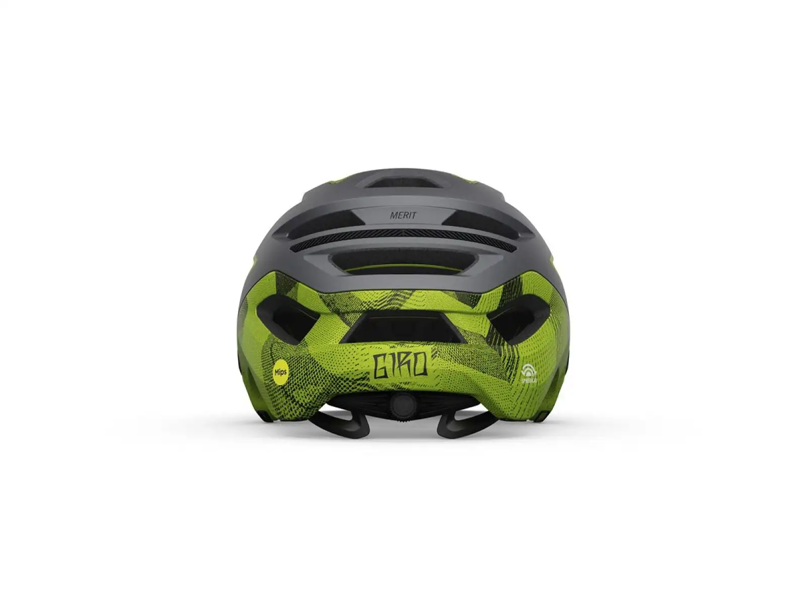 Giro Merit Spherical přilba Mat Metalic Black/Lime