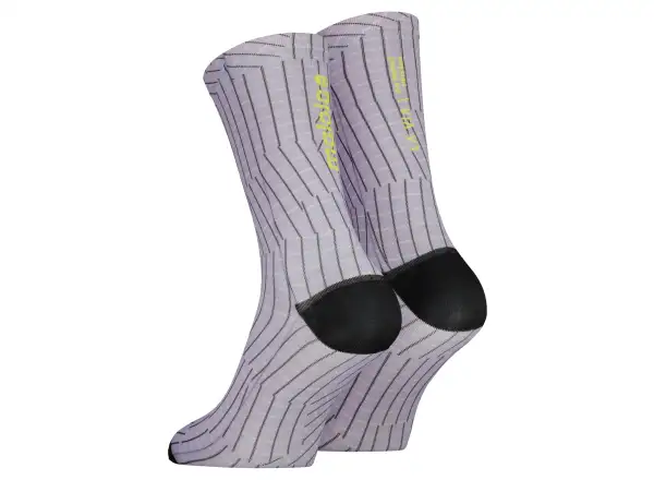 Maloja EichhamM. ponožky Smoky Purple Grid