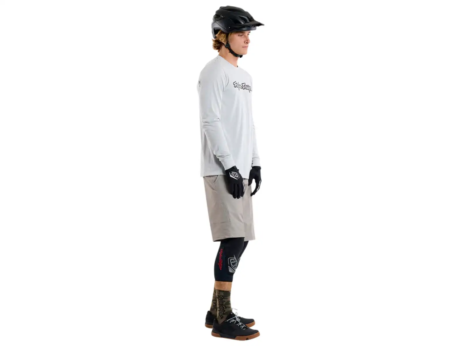 Troy Lee Designs Skyline Ride Tee Signature pánský dres dlouhý rukáv Mist