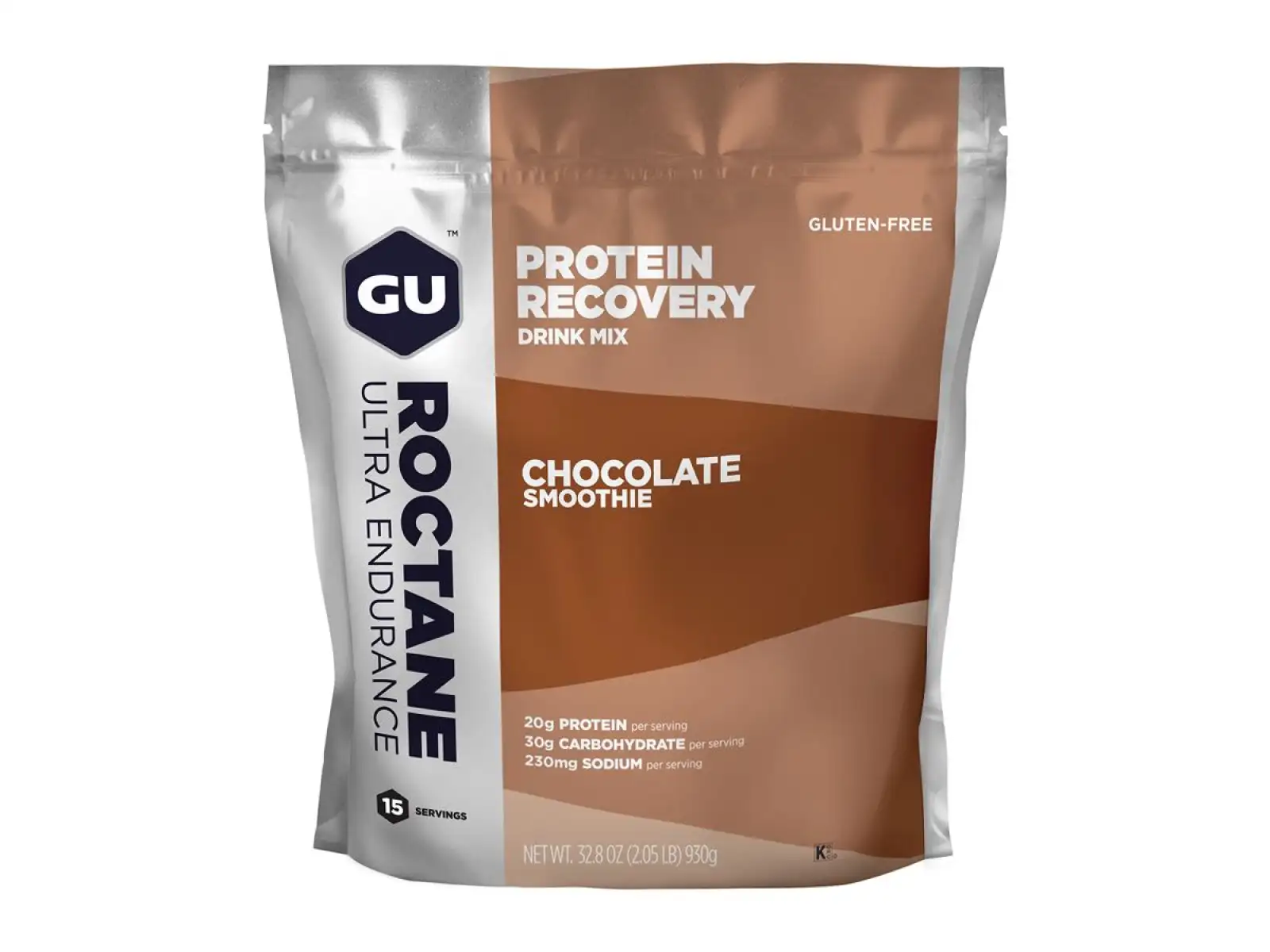 GU Roctane Recovery Drink Mix regenerační nápoj Chocolate Smoothie sáček 930 g