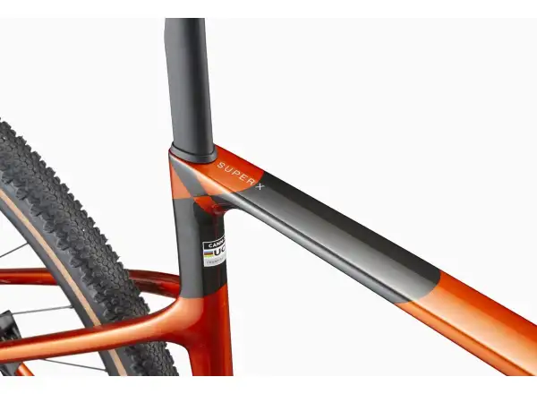 Cannondale SuperX 4 AXS gravel kolo Flame Orange