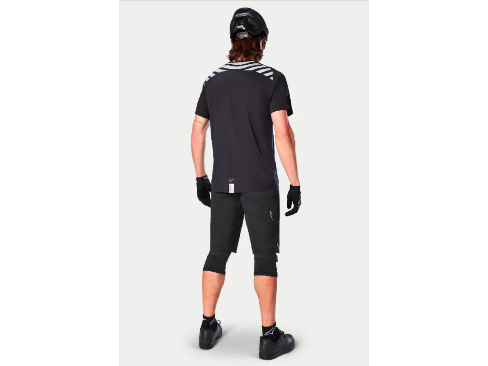 Alpinestars A-Dura Dri Oscar pánský dres krátký rukáv Black Reflective