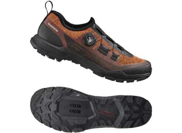 Shimano SH-EX700 pánské MTB tretry oranžová
