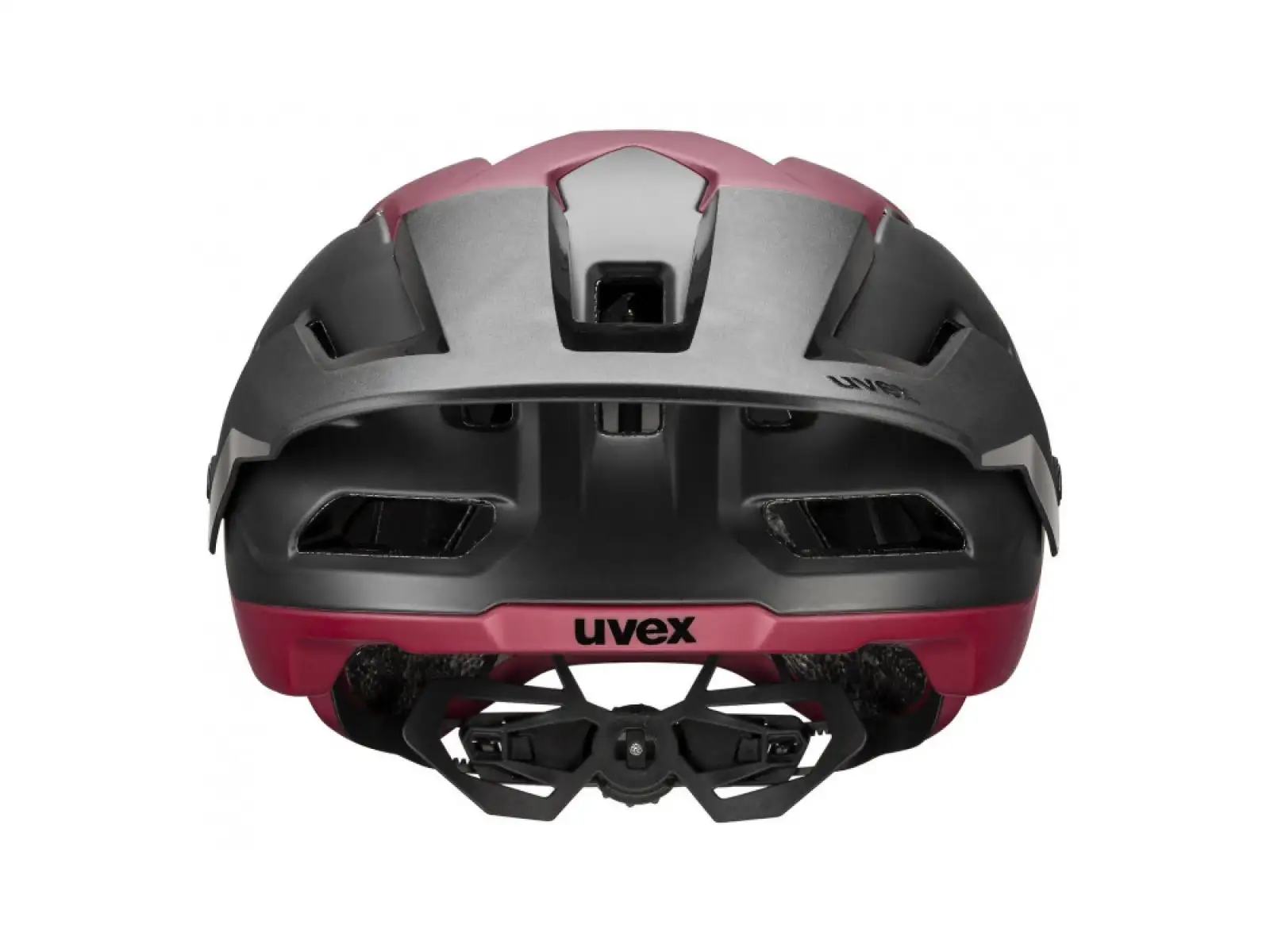 Uvex Renegade MIPS přilba Ruby Red/Black Matt