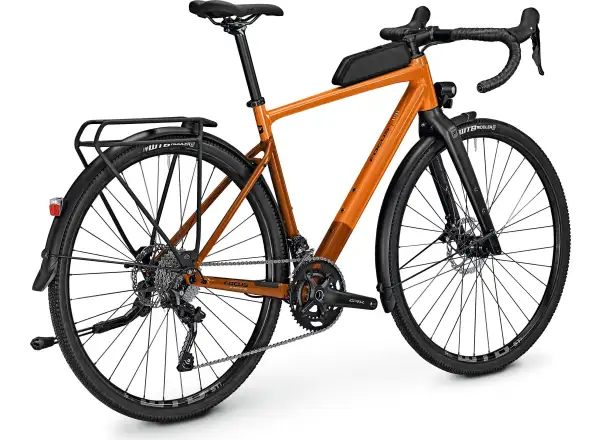 Focus Atlas 6.7 EQP DI gravel kolo Rustorange Glossy/Rustbrown Glossy