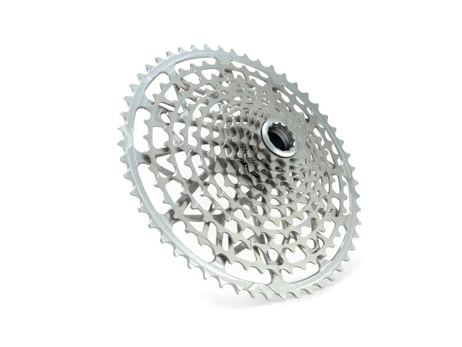 Garbaruk 12 sp. kazeta 10-52T Shimano Micro Spline freehub Nickel/Silver