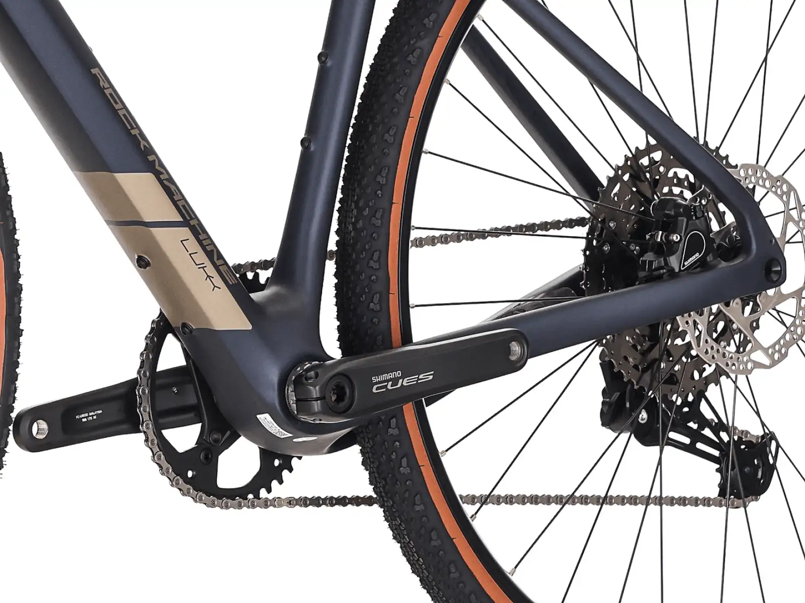 Rock Machine Lukk Cr 30 gravel kolo Matte Deep Ocean Blue