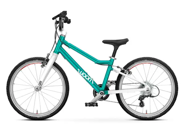 Woom GO 4 Metallic Turquoise 20 dětské kolo