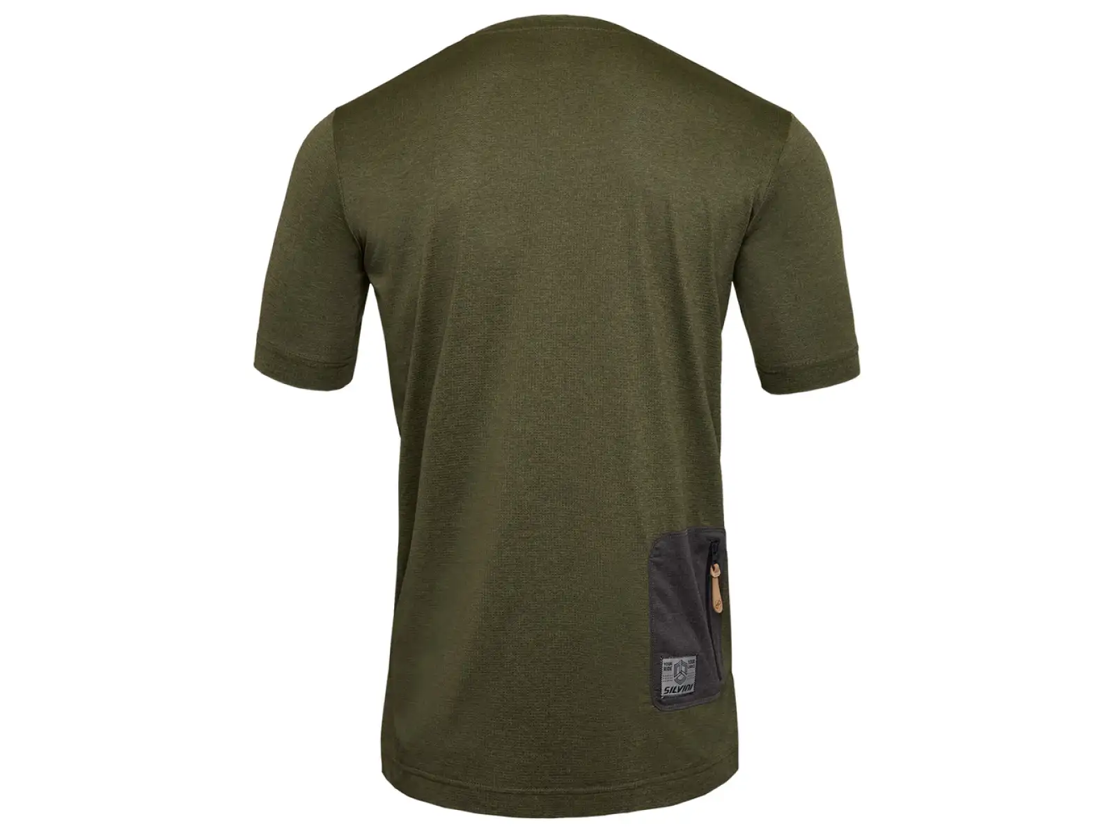 Silvini Galatro pánský dres krátký rukáv Olive/Charcoal