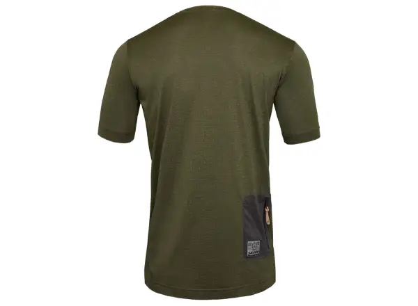 Silvini Galatro pánský dres krátký rukáv Olive/Charcoal