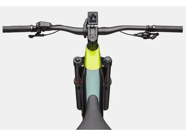 Cannondale Moterra Neo Carbon LT 1 celoodpružené elektrokolo Gunmetal Green