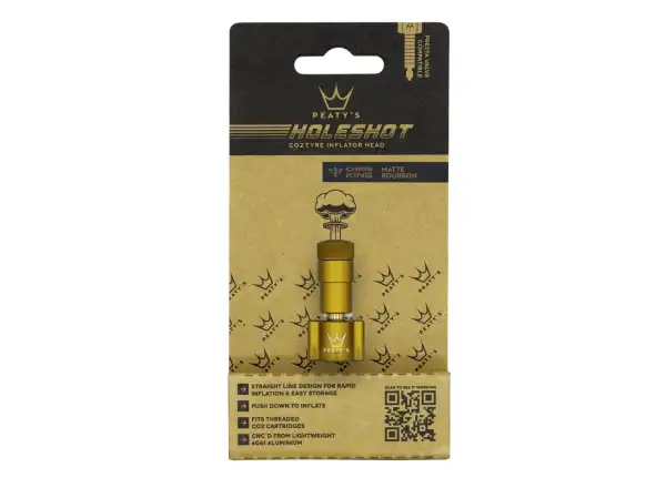 Peatys Holeshot CO2 hlavice pumpy Bourbon