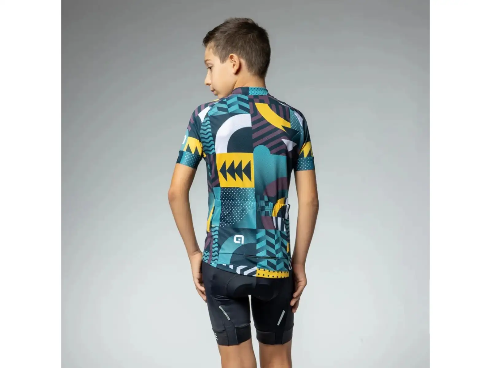 Alé Kid Games dětský dres Cocoa Brown
