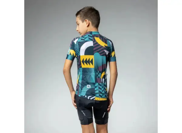 Alé Kid Games dětský dres Cocoa Brown