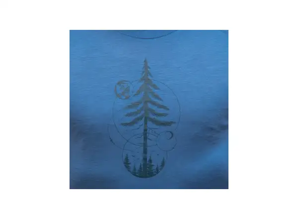 Sensor Merino Air Earth pánské triko krátký rukáv Riviera Blue