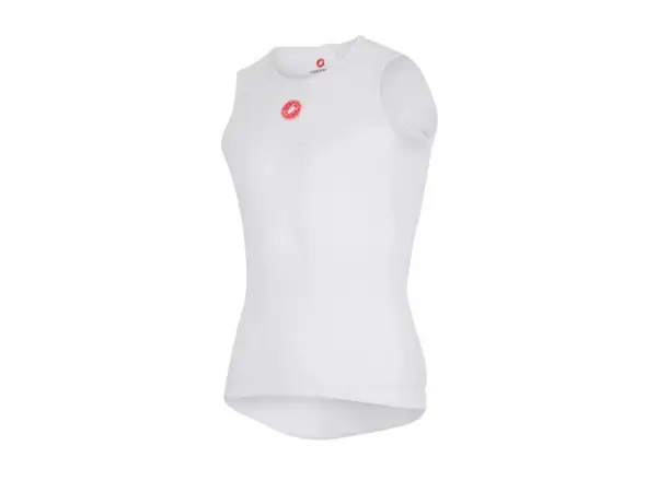 Castelli Pro Issue 2 dámské funkční triko bez rukávů bílá