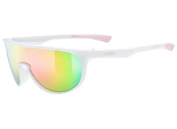 Uvex Sportstyle 515 White Matt/Mirror Pink