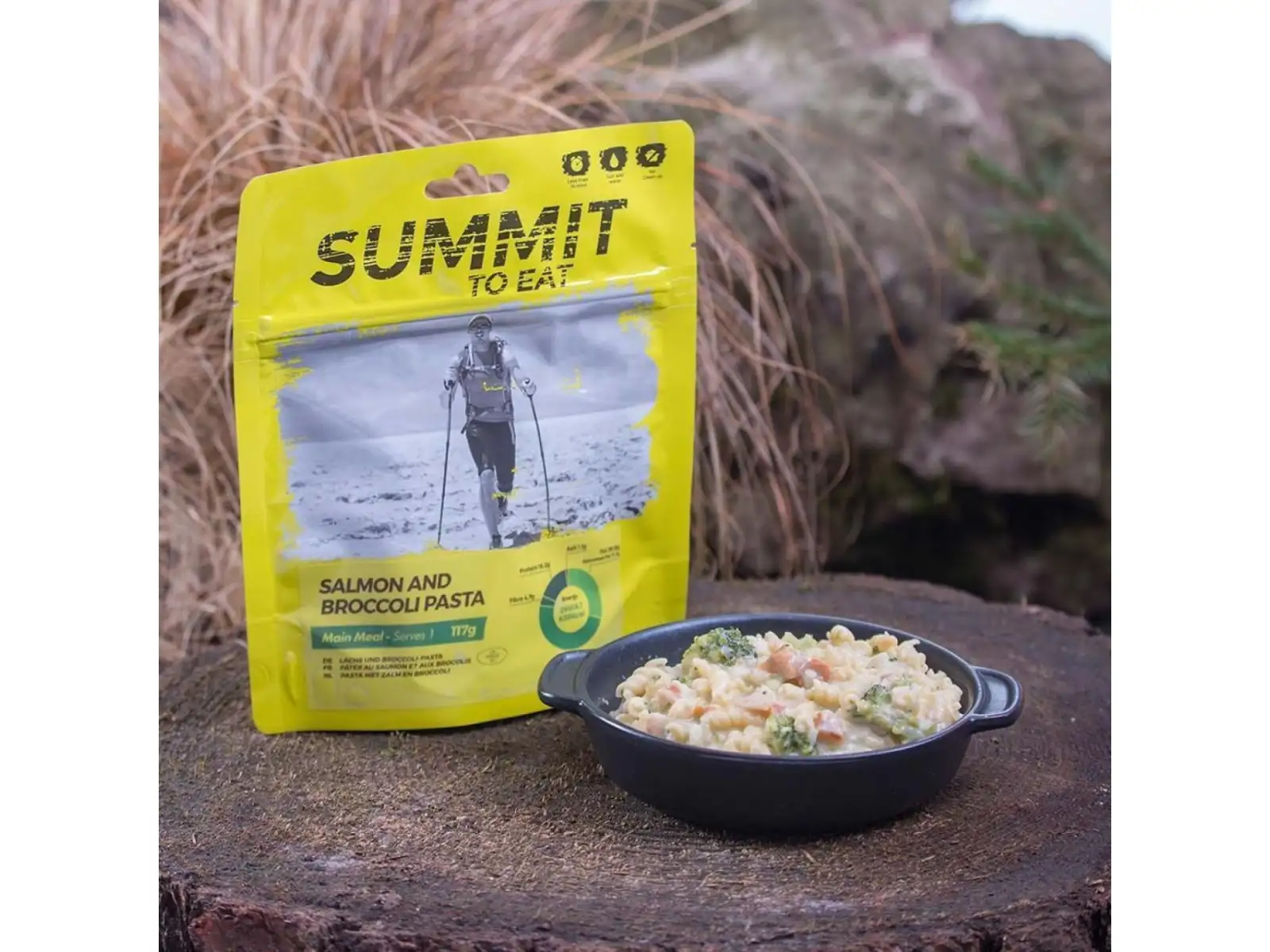 Summit To Eat dehydrované jídlo Losos s těstovinami a brokolicí 117 g
