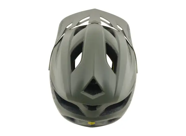 Troy Lee Designs Youth Flowline MIPS dětská přilba Point Army/Phantom