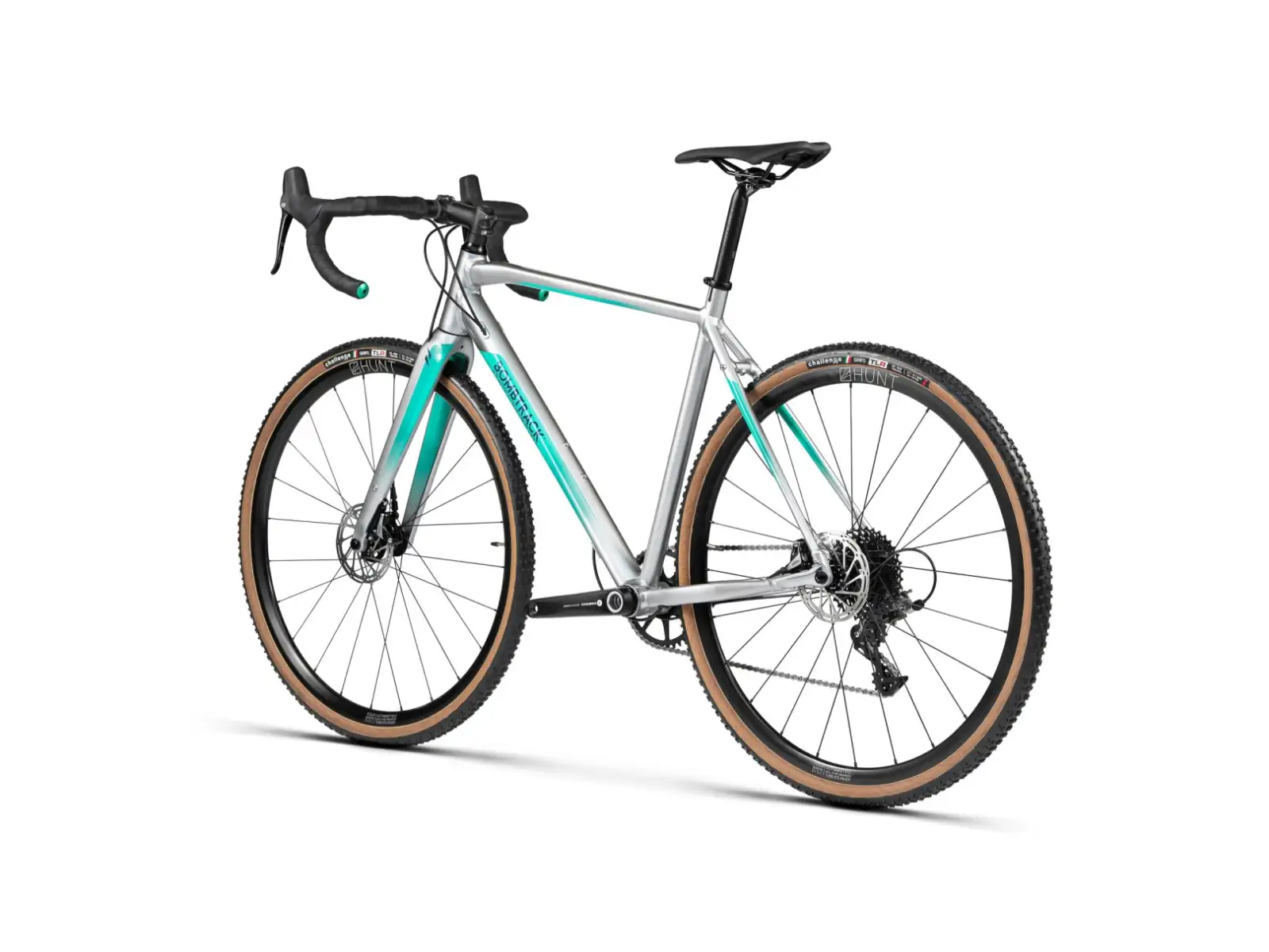 Bombtrack Tension 2 cyklokrosové kolo Glossy Grey / Green