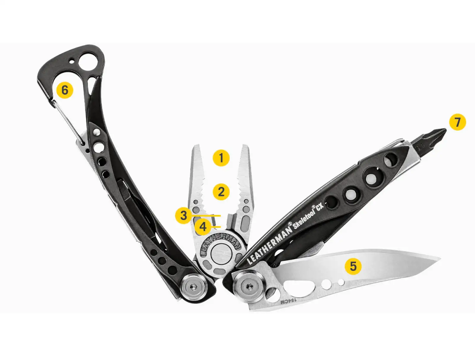 Leatherman Skeletool CX nůž multitool Nocturnal