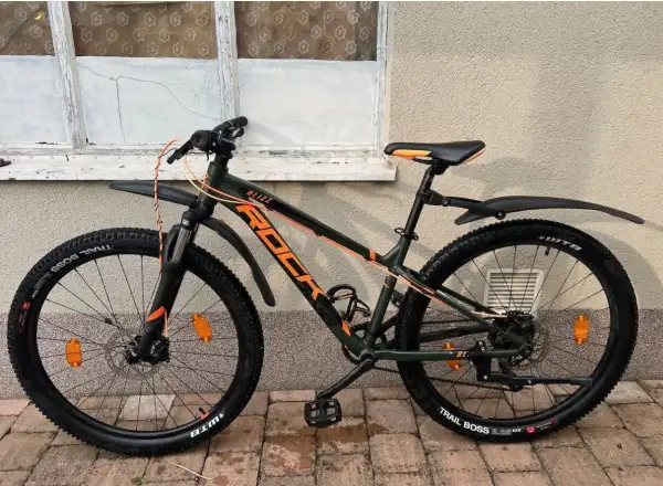 Rock Machine Blizz 24" HD dětské horské kolo Matte Khaki/Neon Orange/Black