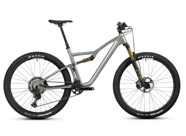 Ibis Exie US XTR Di2 horské celoodpružené kolo Metal Silver