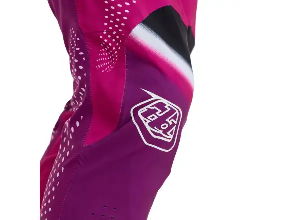 Troy Lee Designs x SRAM Sprint pánské kalhoty Radioscape Fuchsia