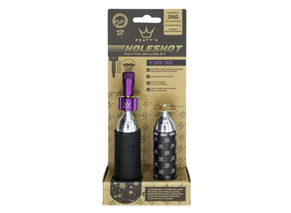 Peatys Holeshot CO2 sada 25 g Violet