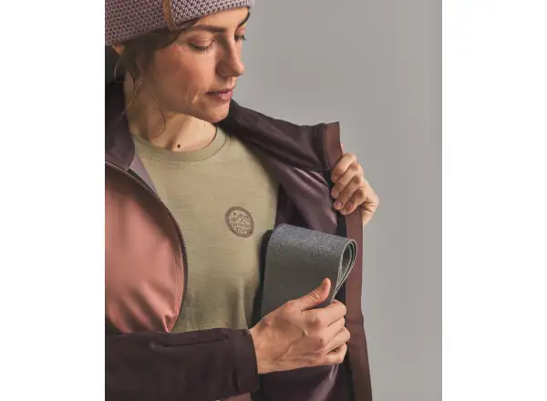 Ortovox Ortler Softshell Plus Jacket dámská softshellová bunda Chestnut