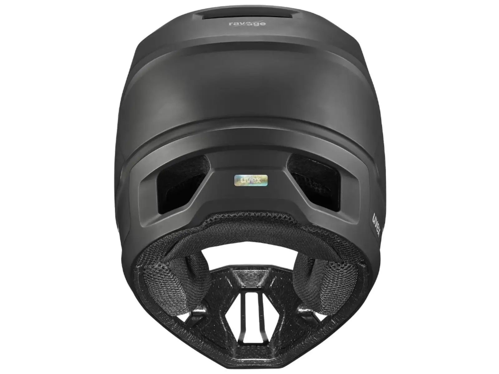Uvex Ravage integrální přilba Black/Rhino Matt
