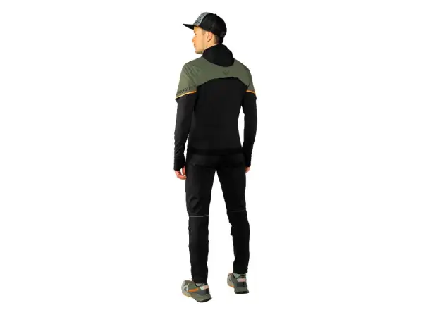Dynafit Alpine Hybrid běžecké kalhoty pánské Black Out/Magnet